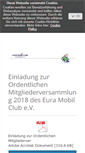 Mobile Screenshot of euramobilclub.de